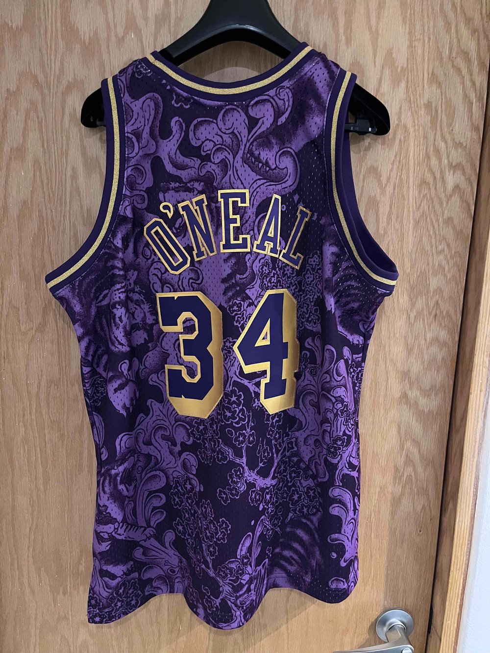 Jersey Mitchell and Ness Shaquille O'Neal año nuevo chino