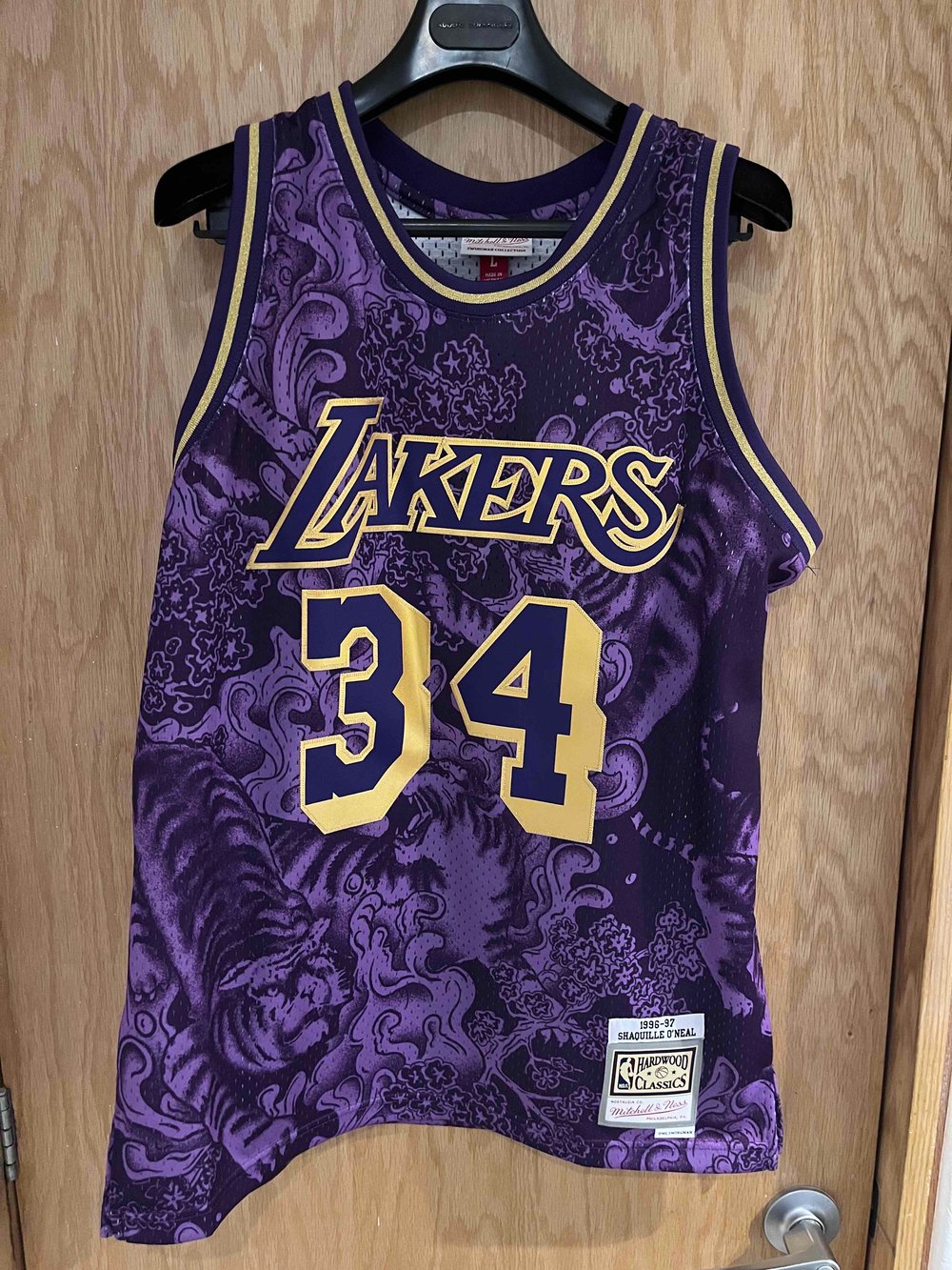 Jersey Mitchell and Ness Shaquille O'Neal año nuevo chino