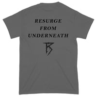 Image 2 of "Resurge from Underneath" Gray T-Shirt