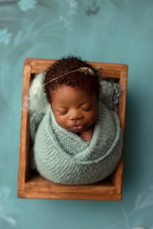 Image of Brushed Knit Set / dusty teal & peacock