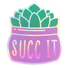 Succ It Holographic Sticker