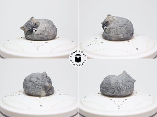 Image of Persian Cat Urn, Handmade for Your Persian Cat