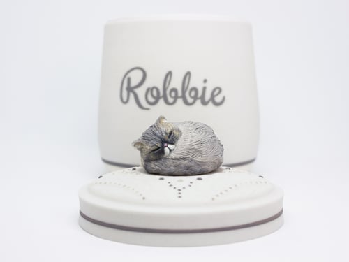 Image of Persian Cat Urn, Handmade for Your Persian Cat