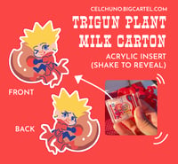 Image 4 of TRIGUN Plant Milk Carton Charms 