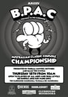 BPAC 2024 - Australian Classic Console Champs Poster