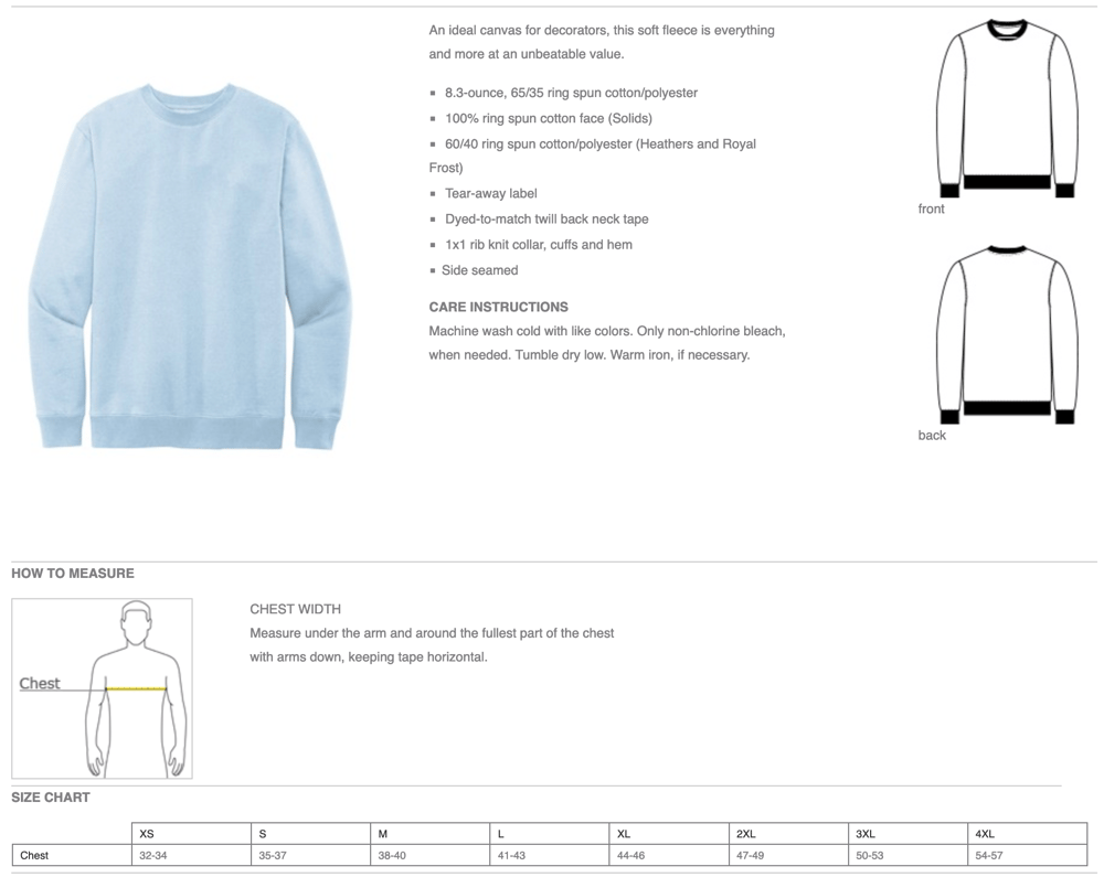 Nine Past Lives Crewneck Sweatshirt