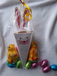Bunny box with Belgian chocolates