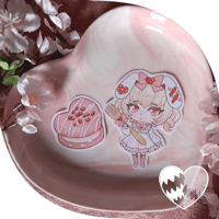 Image 1 of Bunny girl and Macaron Stickers
