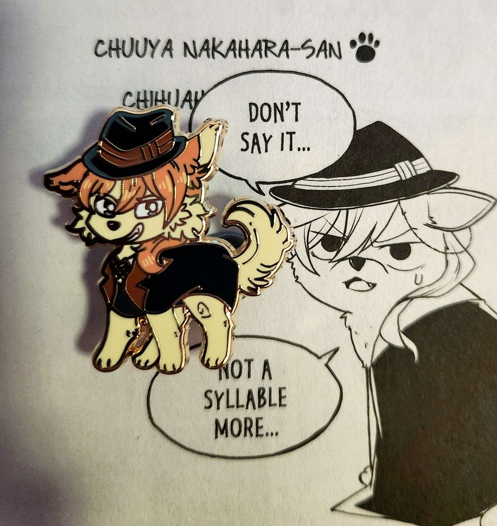 Image of BSD dog pins