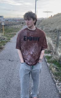 Image 2 of Embody Tee (Chocolate)