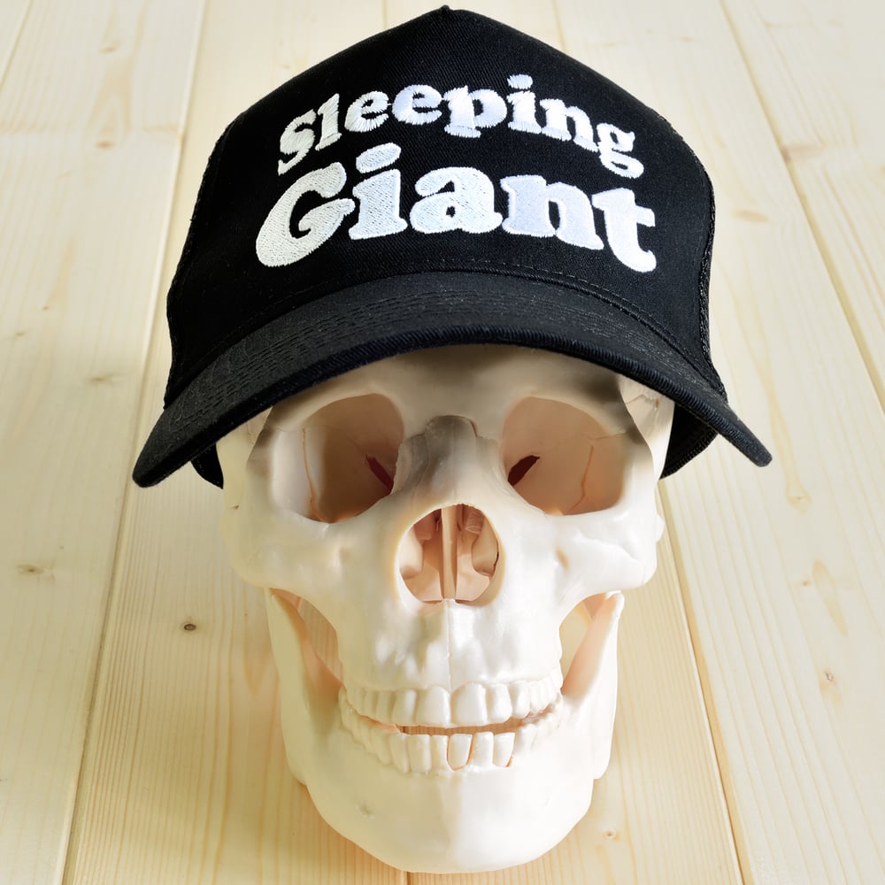 Image of The Sleeping Giant Store Embroidered Trucker Hat