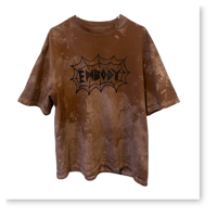 Image 1 of Web Tee (Chocolate)