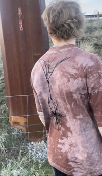 Image 5 of Web Tee (Chocolate)