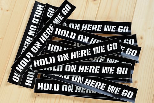 Image of Hold On Here We Go Pencil Packs from Ryan Corrigan