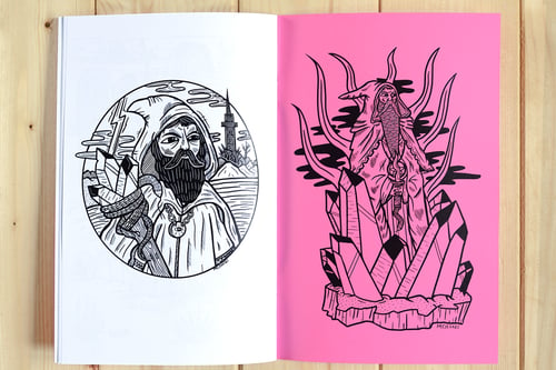 Image of A Brief Illustrated History of Famous Wizards by Michael C. Hsiung