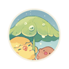 [Pre-Order] Billy Umbrella Transparent Sticker