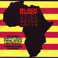 Image 1 of BLACK RANDY & HIS ELITE METRO SQUAD - "Idi Amin" 7" EP (Orange Vinyl) 