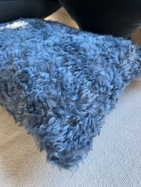 Image 2 of NEW !! Argo Mohair Blue Cushion cover
