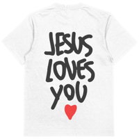 Image 3 of JESUS LOVES YOU T-Shirt