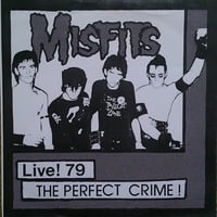 the MISFITS - "Live! 79 - The Perfect Crime!" 7" EP (RED Vinyl)