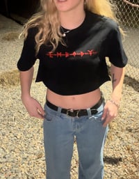 Image 2 of Barbwire Tee (Crop)
