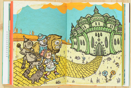 Image of The Wonderful Wizard of Oz : Illustrations by Michael Sieben