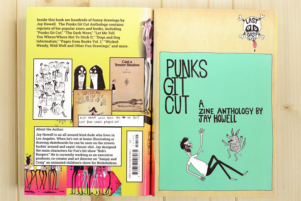 Image of Punks Git Cut: A Zine Anthology by Jay Howell
