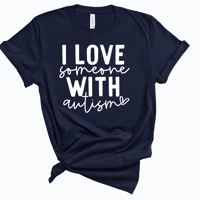 Image 1 of I love someone with autism
