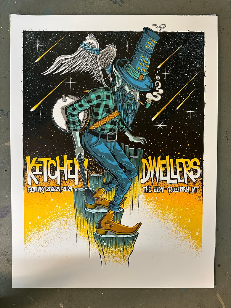 Image of Kitchen Dwellers - February 28 & 29, 2024 - Bozeman, MT - Regular and Variants