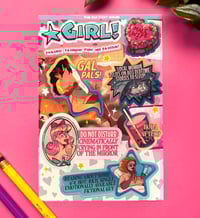 Image 1 of Girl! Issue #1 Sticker Sheet