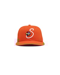 Image 1 of  SAVIOR FLOWER NEW ERA 59FIFTY - ORANGE