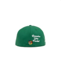 Image 3 of SAVIOR FLOWER NEW ERA 59FIFTY - KELLY GREEN 