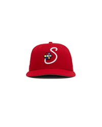 Image 1 of  SAVIOR FLOWER NEW ERA 59FIFTY - RED