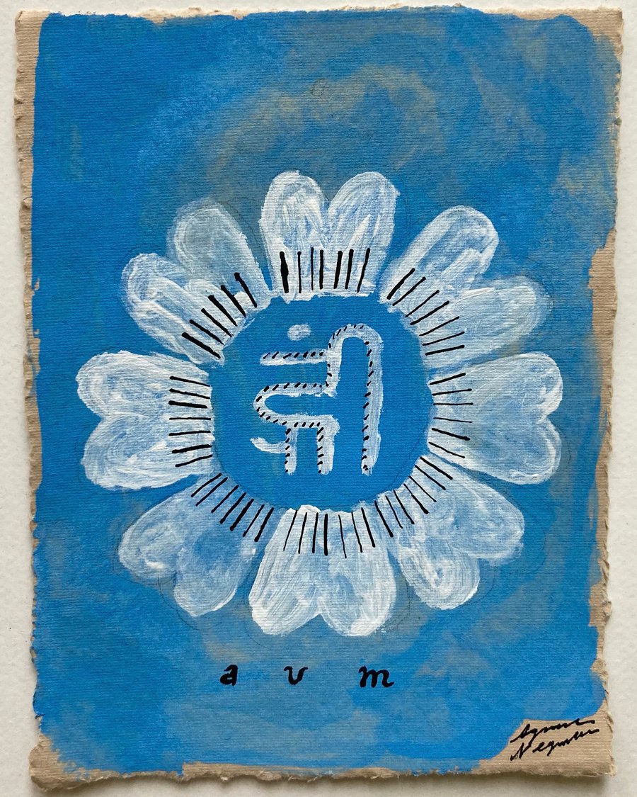 Image of AUM original painting