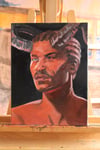 "wyll" original painting and prints