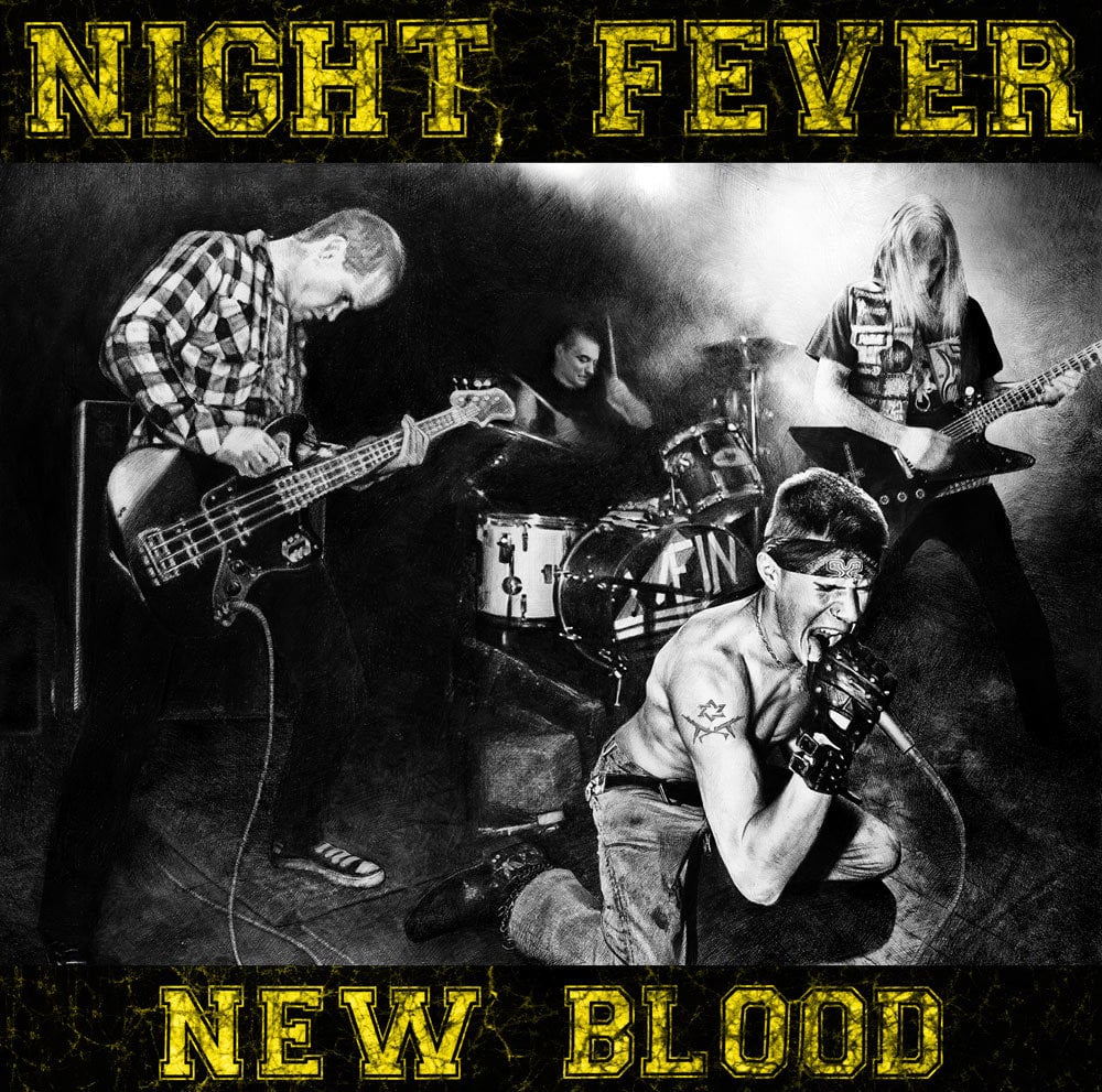 Image of NIGHT FEVER "New Blood" 12"