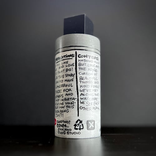 Image of CRYON SPRAY CAN SCULPTURE