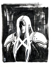 Sephiroth 9x12 Original Art