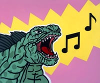 "MONSTER TUNES" PRINT