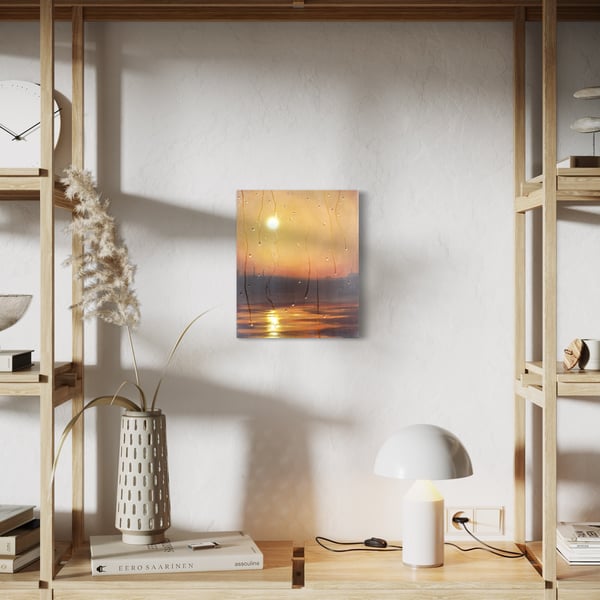 Image of AMBER SKIES - ORIGINAL PAINTING