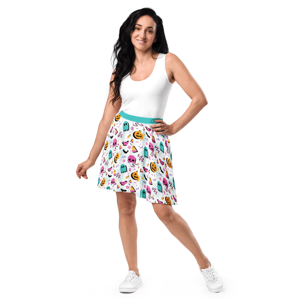 After School Halloween Skater Skirt