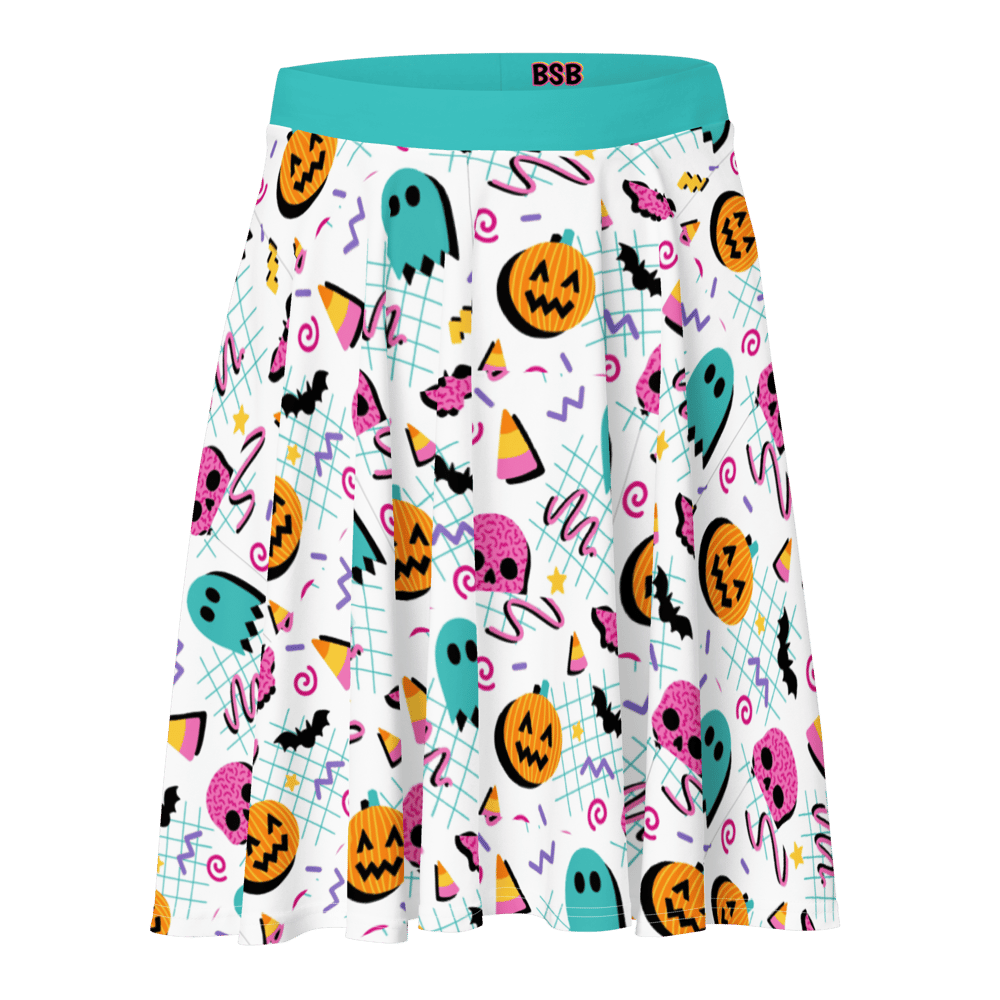 After School Halloween Skater Skirt