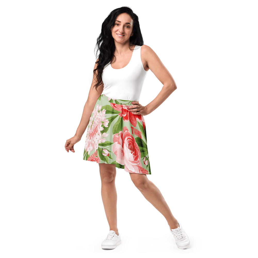 Rosy Twat Skater Skirt