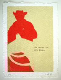 Image 5 of Linoldruck - Sie fanden ihn ohne Pferd