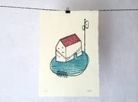 Image 2 of Linoldruck - Traumhaus