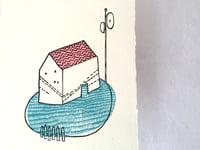 Image 4 of Linoldruck - Traumhaus