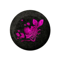 Image of Pin-button strange pink insect 
