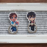 Image 1 of (CLEARANCE)[VOLTRON] Klance acrylic phone rings