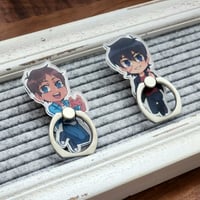 Image 3 of (CLEARANCE)[VOLTRON] Klance acrylic phone rings