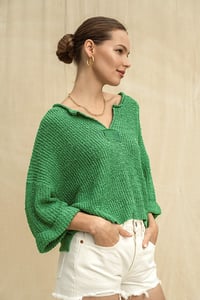 Image 1 of Cropped Sweater -2 colors